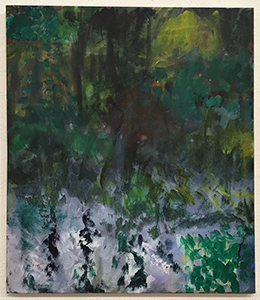 Tauwetter, 2019, Acryl auf Nessel, 77 x 68 cm