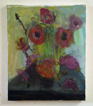 Fleurs de Paris I, Acryl auf Leinwand, 2011